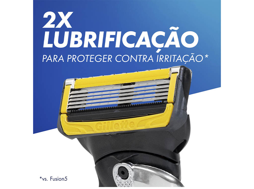 RECARGA DE LÂMINAS PROSHIELD GILLETTE 4 UN