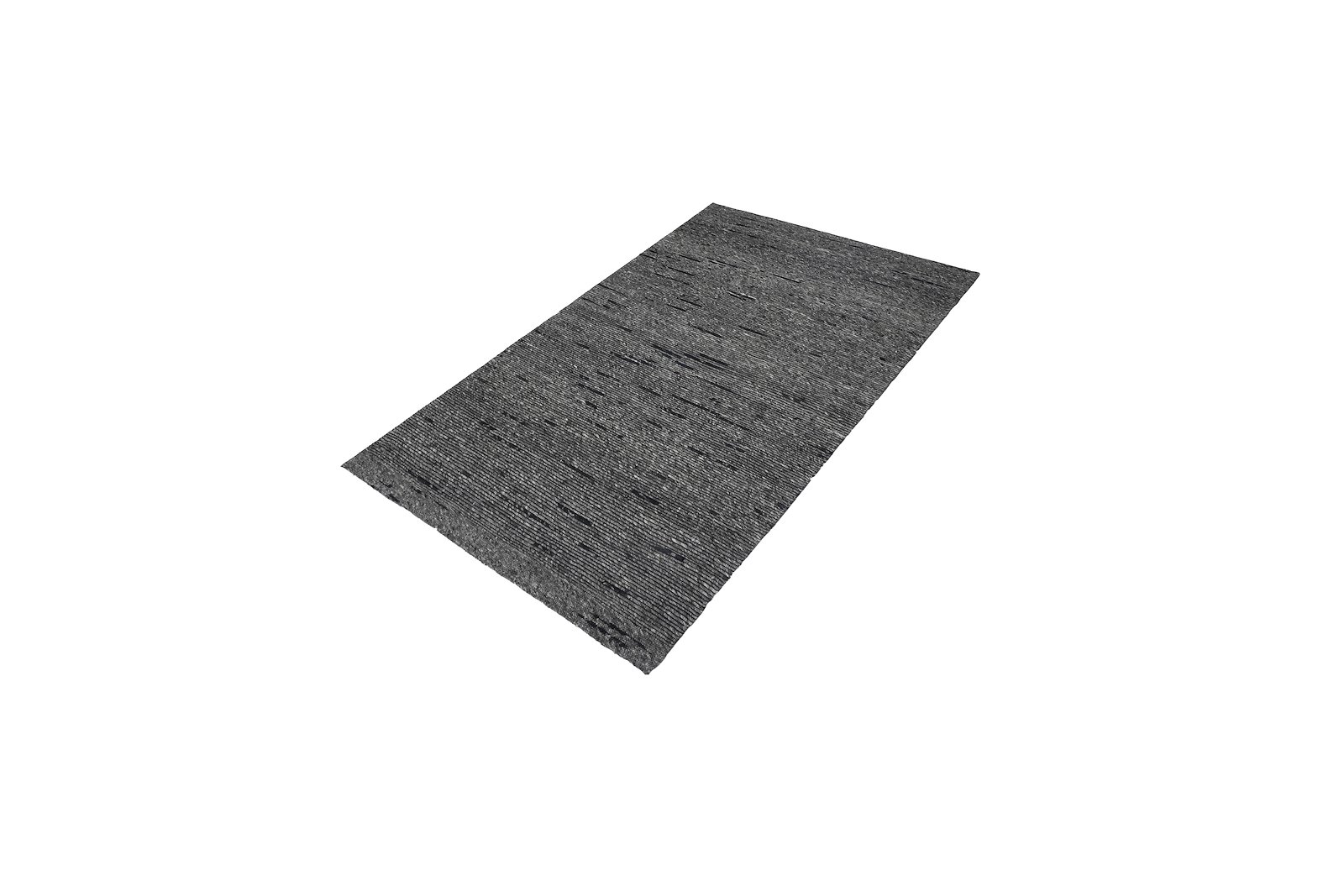 Chennai gulvteppe 160x230 160x230cm mørk grå polyester/ull håndvevd