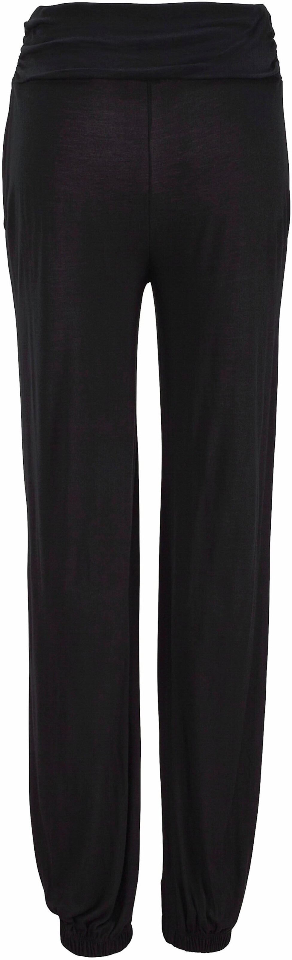LASCANA Strandhose in schwarz
