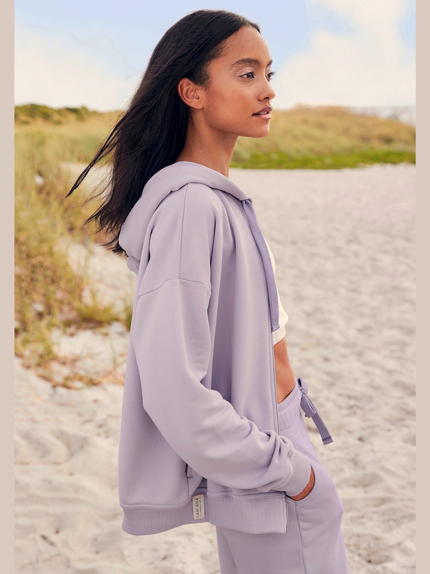 Veste sweat d'intérieur structurée