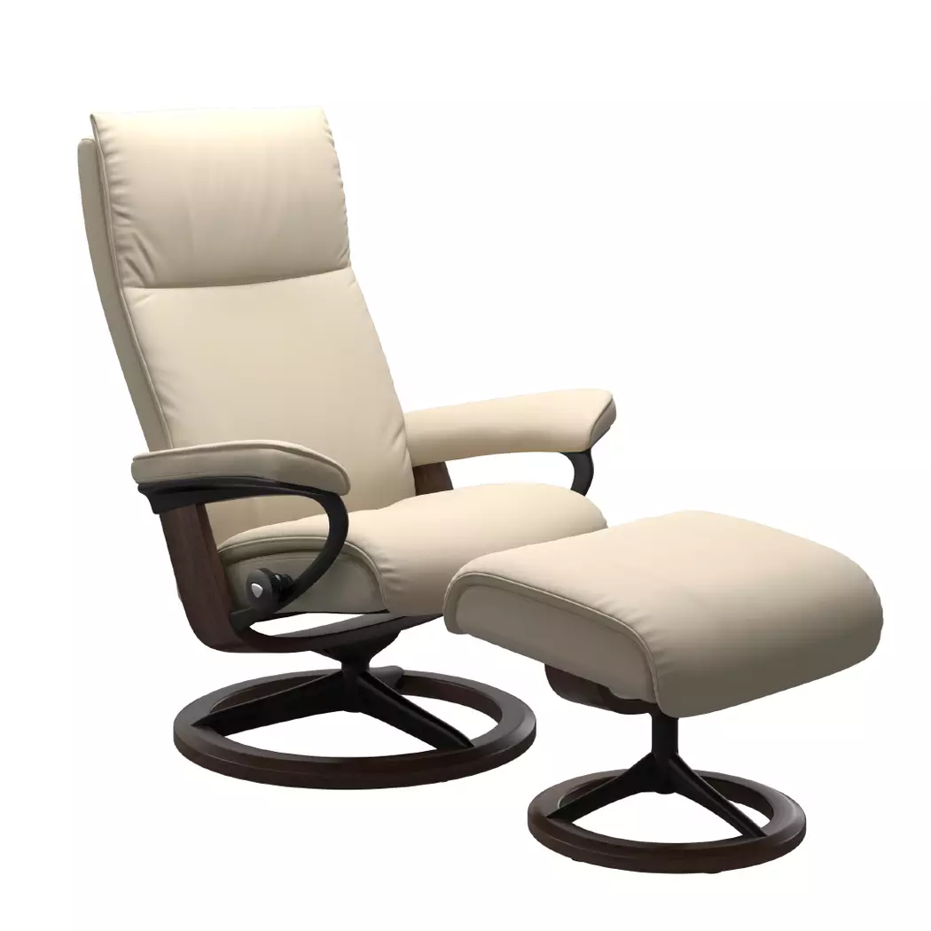 Sessel mit Hocker Aura Signature