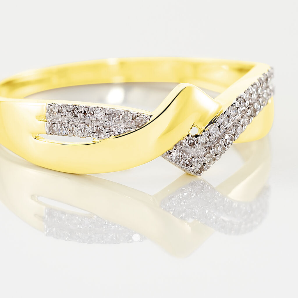 Bague Morgana Or Jaune Diamant