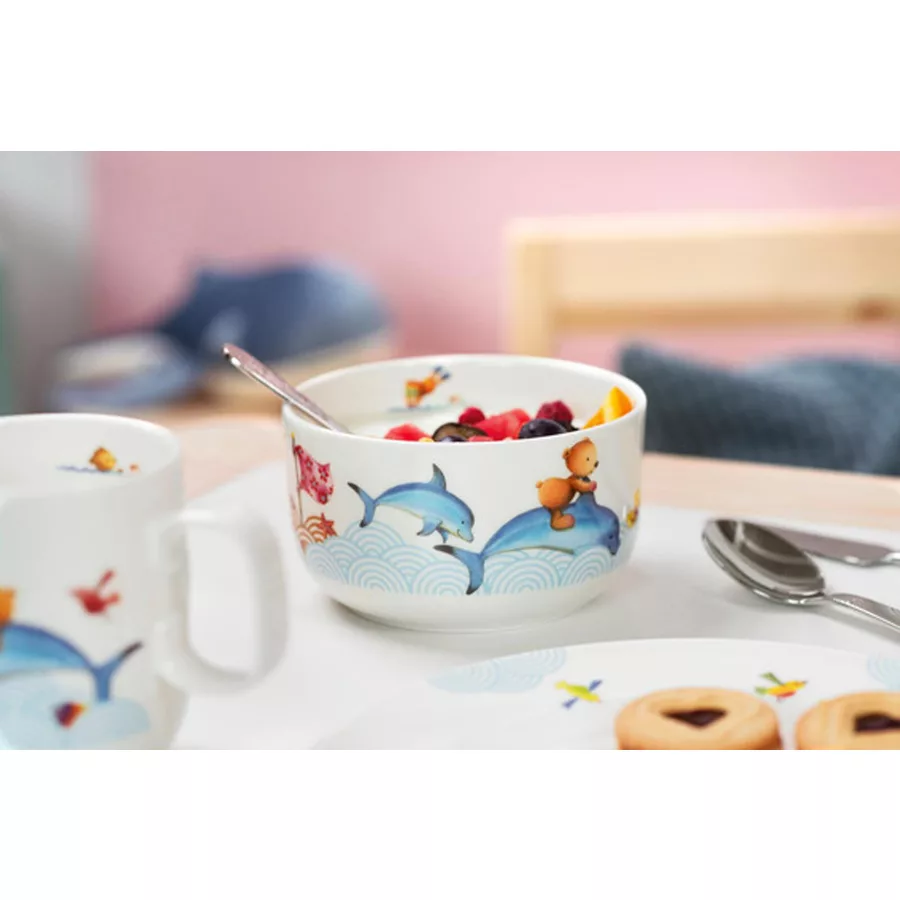 Villeroy & Boch Kindergeschirr Happy as a Bear 3er Set bunt