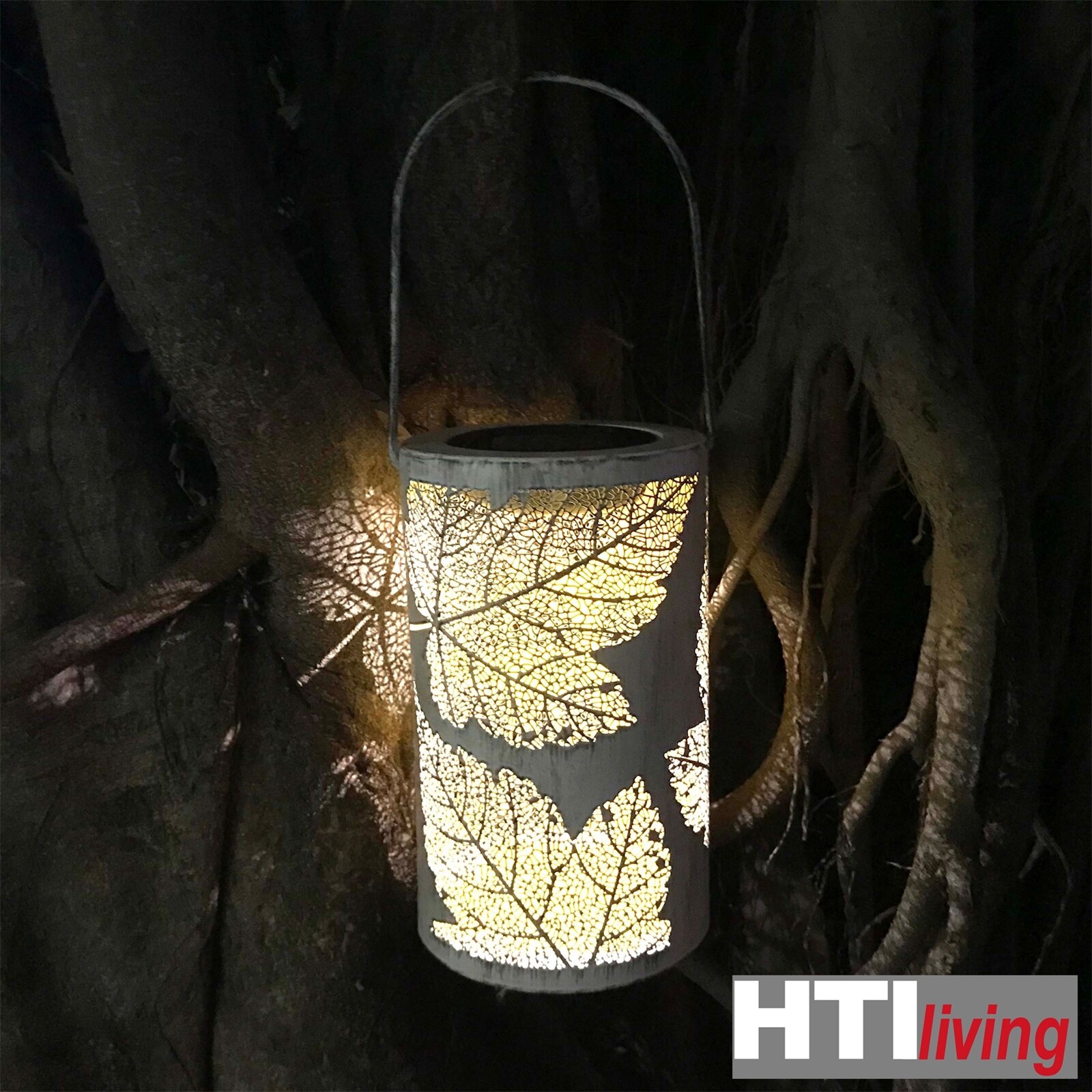 HTI-Living Solarlaterne Blätter Luna