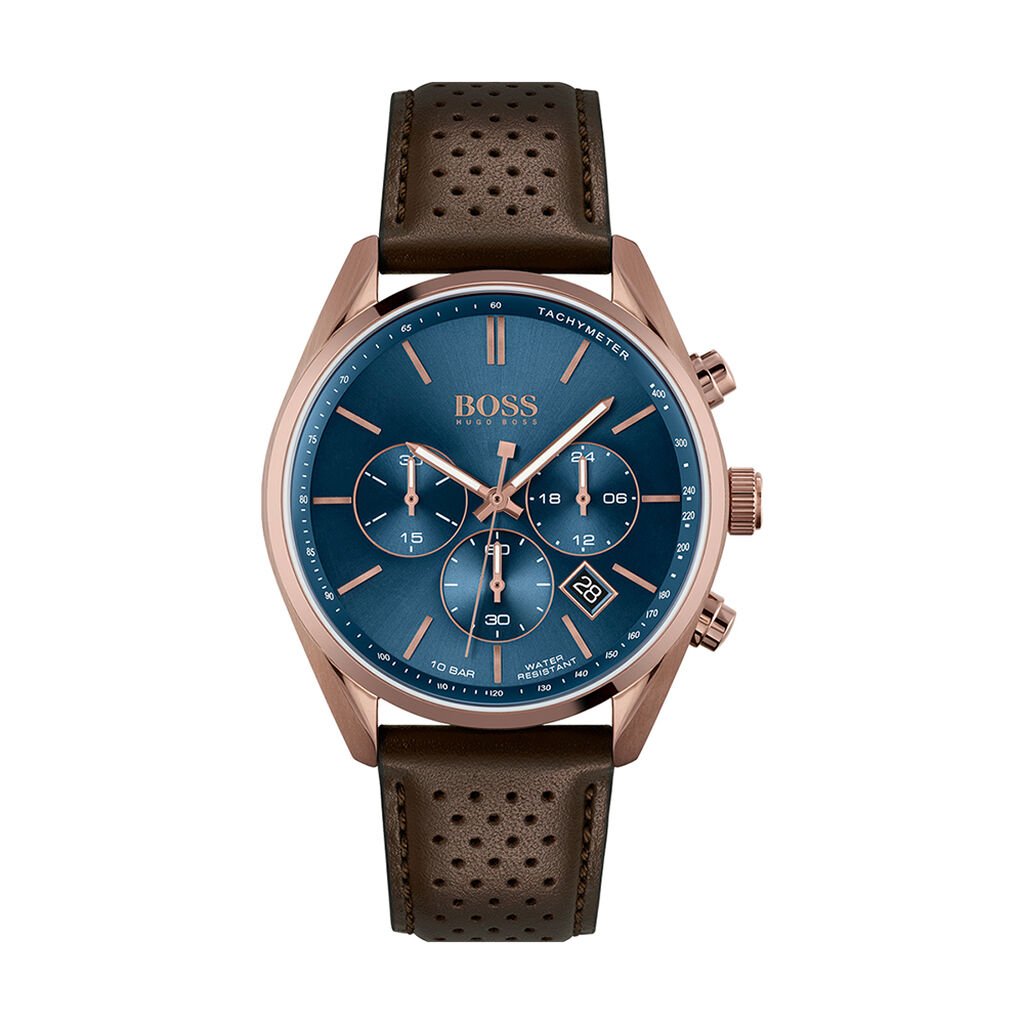 Montre Boss Champion Bleu