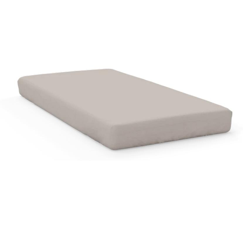 Fixleintuch Deluxe 180-200 x 200-220 cm, TaupeSpannbettlaken