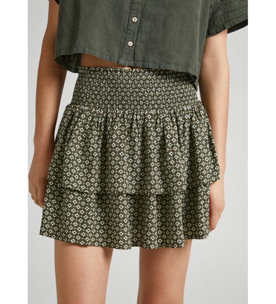 Pepe Jeans Mini saia Felicita verde
