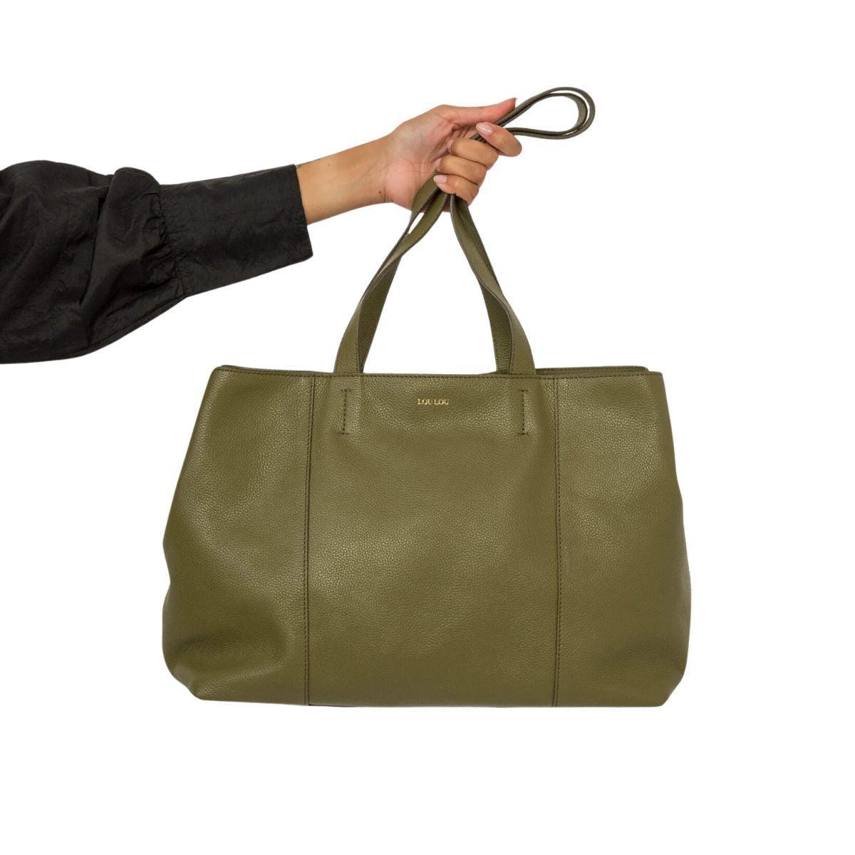 LouLou | Valerie | Leren shopper