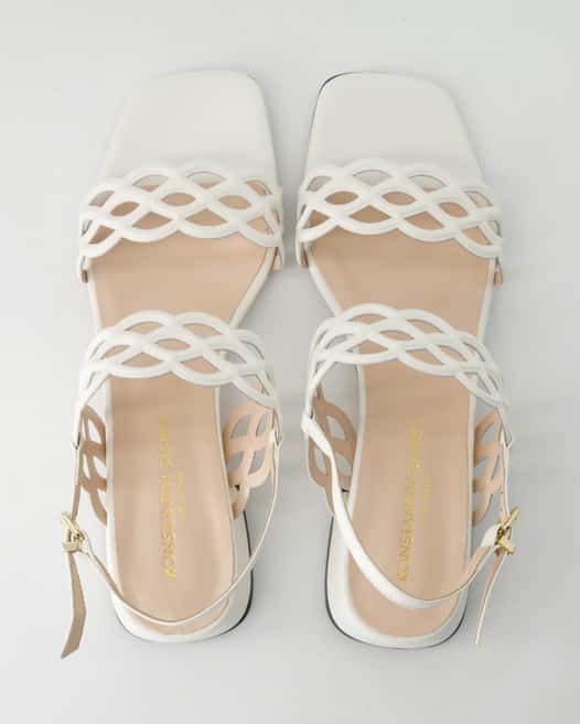 Konstantin Starke G171 Sandalen in Weiß
