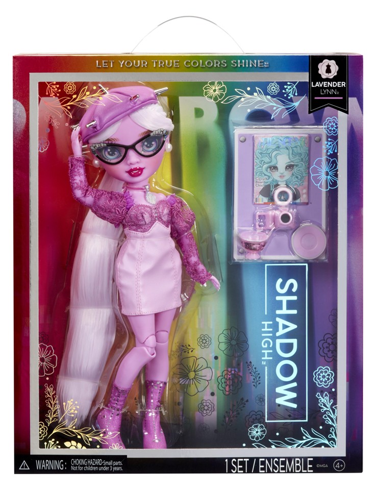 Rainbow High - Shadow High F23 Fashion Doll -Lavender Lynne