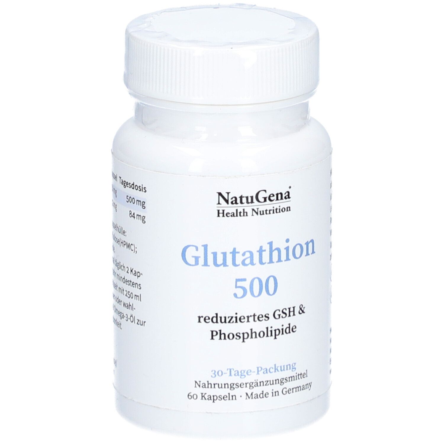 NatuGena® Glutathion 500 Kapseln
