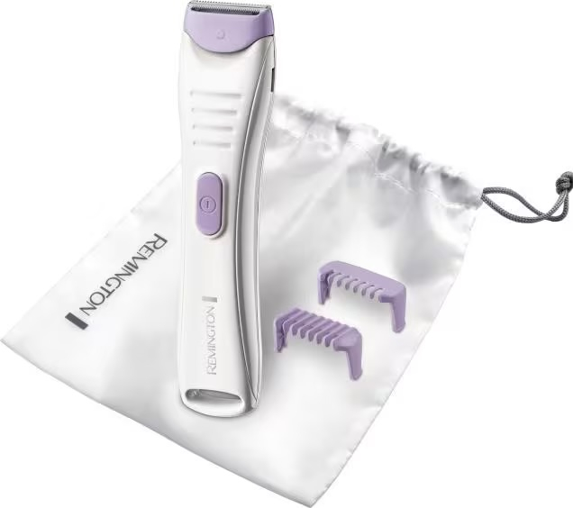 BKT4000 Smooth & Silky Bikini Trimmer Haarentfernung Elektrischer Rasierer (42055560100) - Weiss / Lila