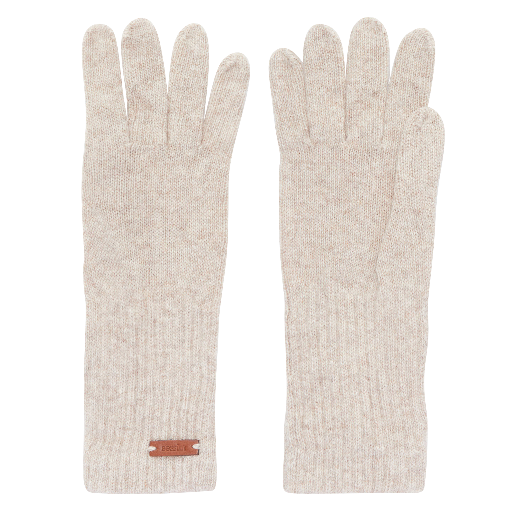 NIELS - Gants en laine mélangée | Beige