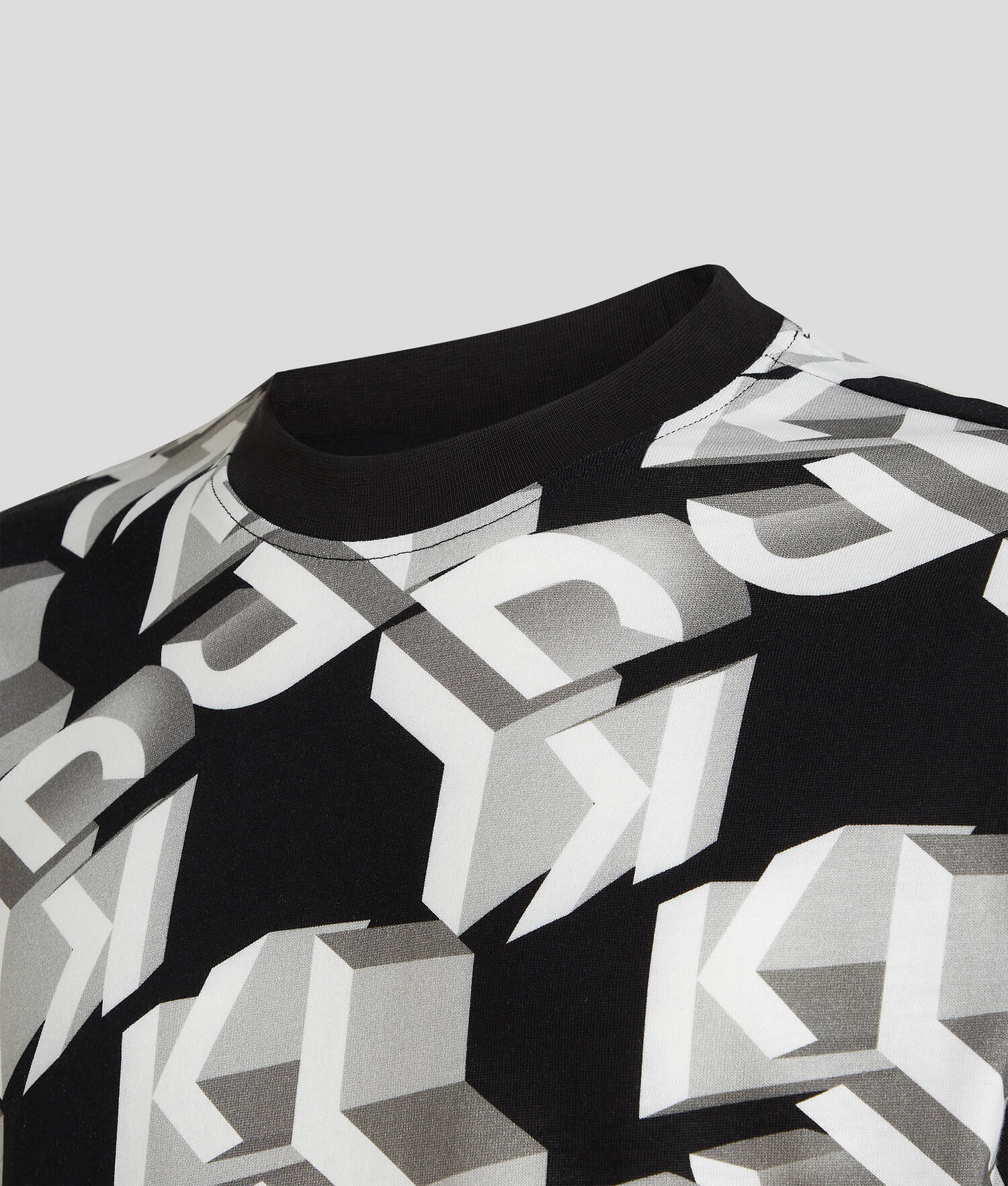 T-SHIRT KLJ MONOGRAM FAÇON ALL-OVER