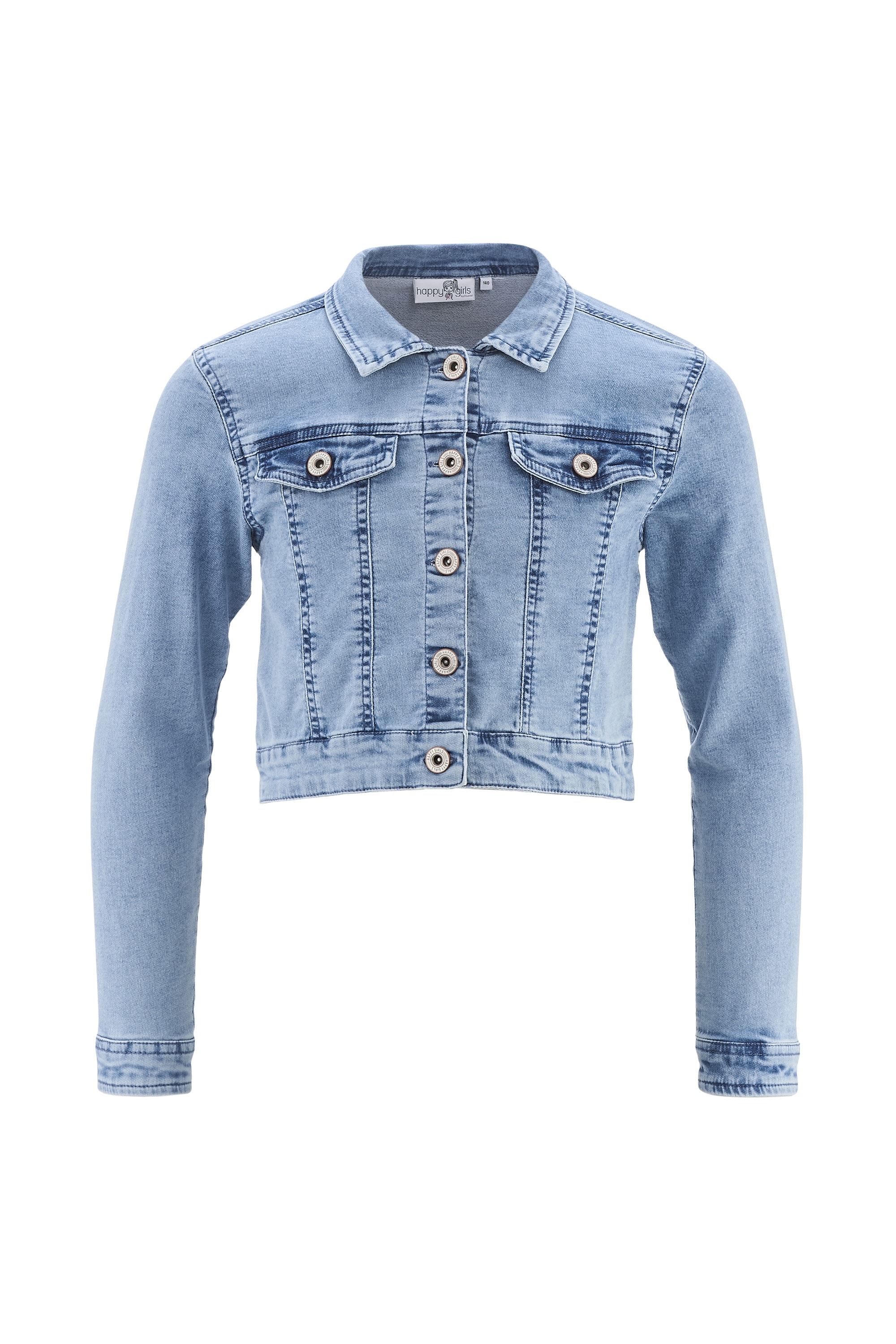 happy girls Jeansjacke ohne Kapuze in kurzer Form