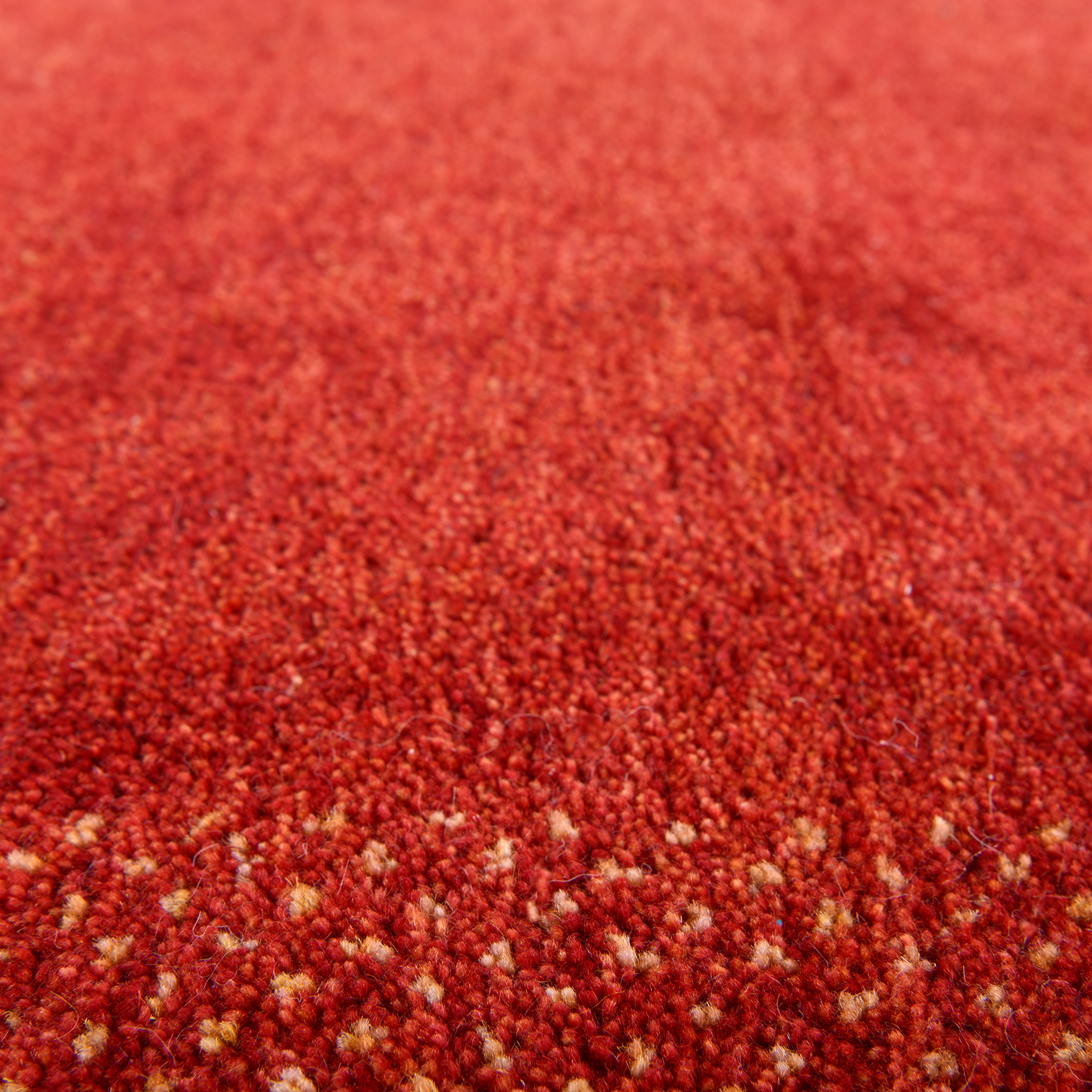 Teppich DENVER - rot - Schurwolle - 70x140 cm