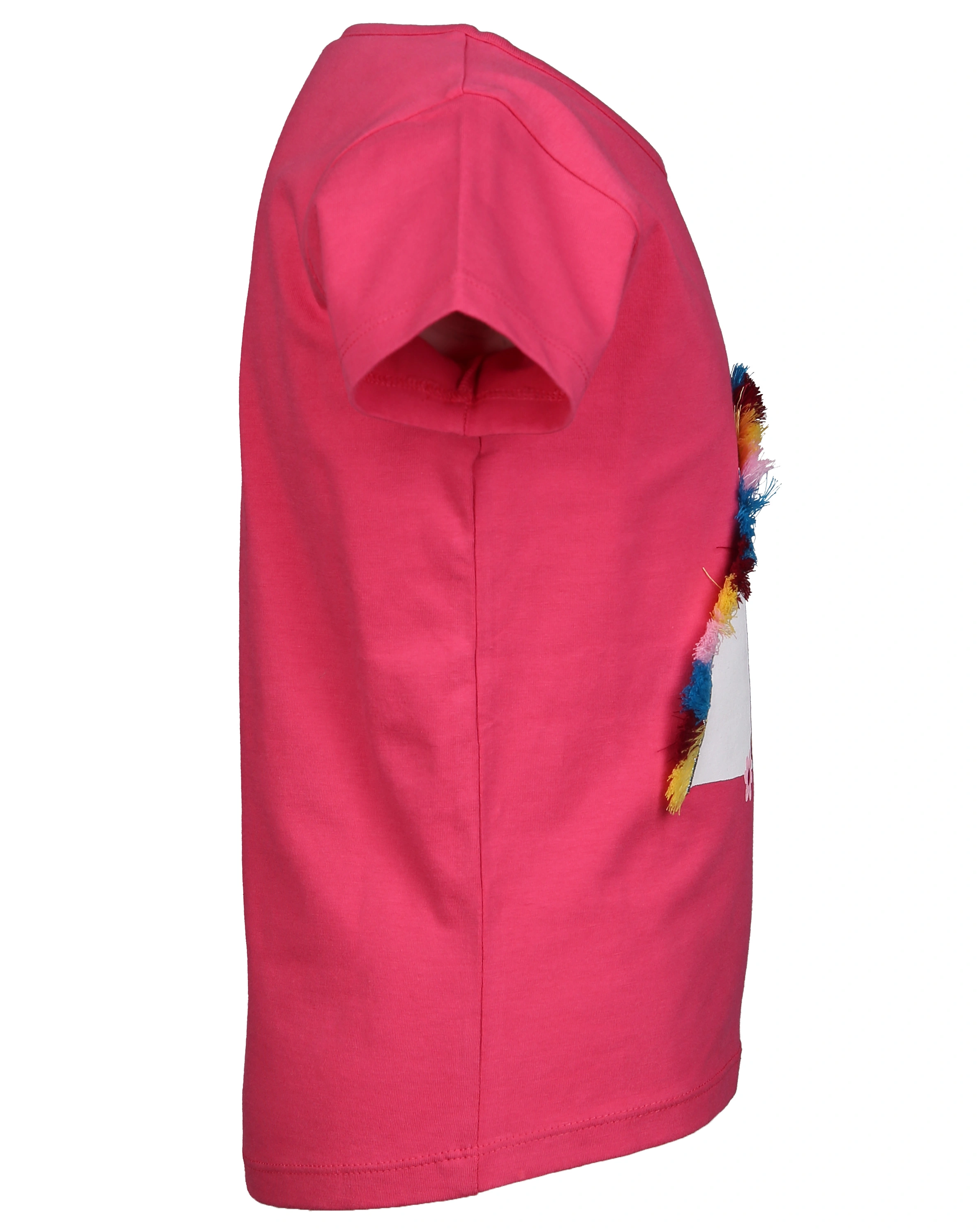 T-Shirt BUNTES EINHORN in pink