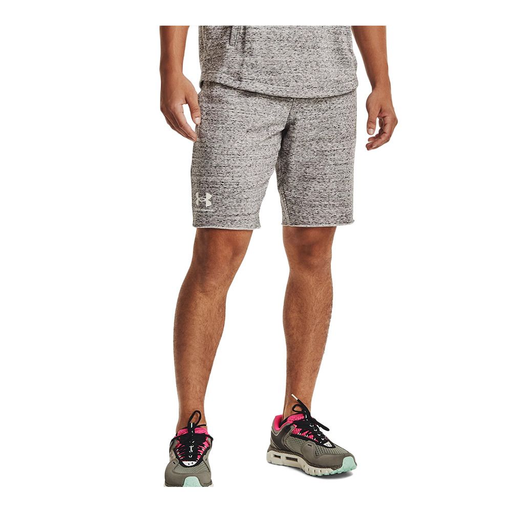 Under Armour RIVAL TERRY - Short Homme white