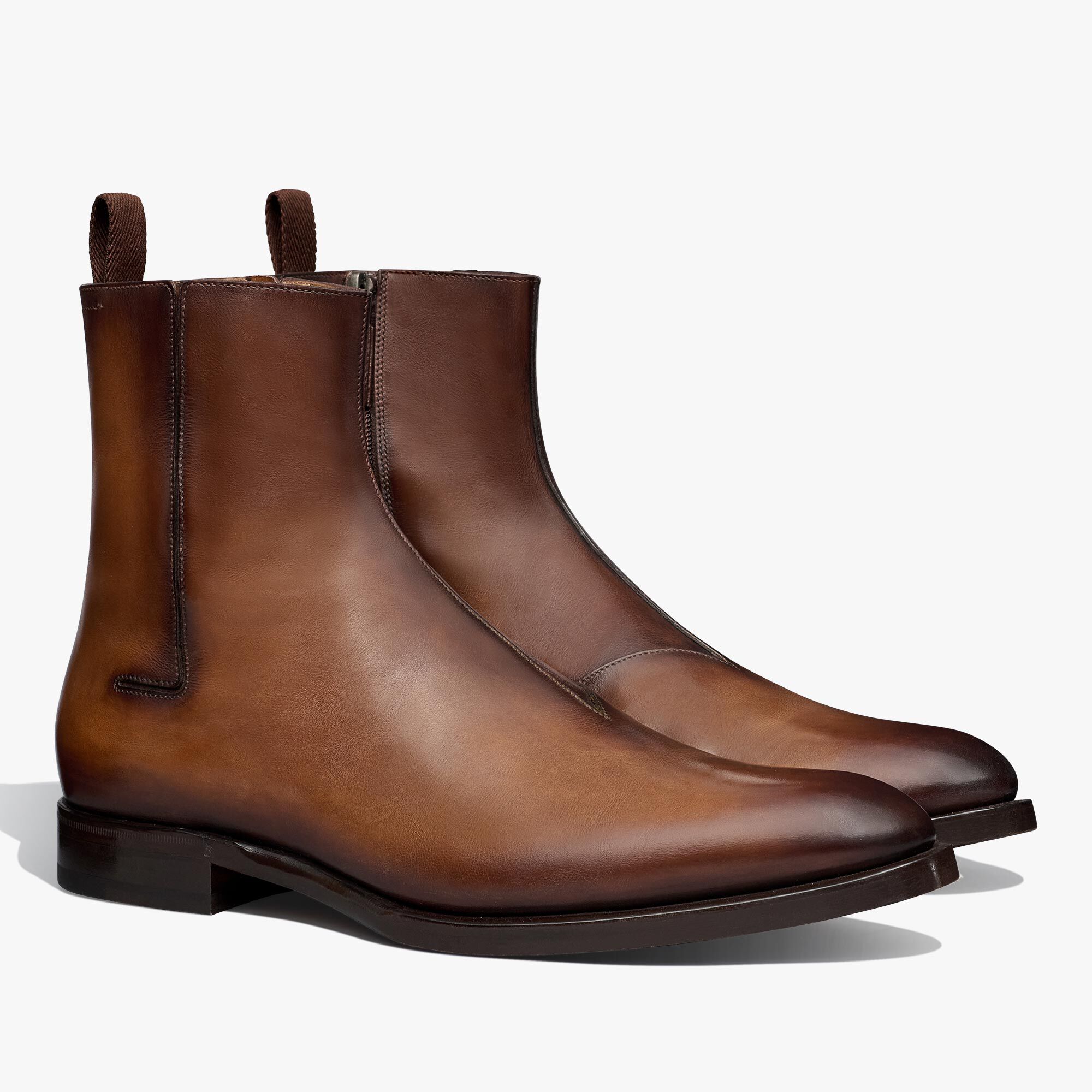 Bottine Equilibre En Cuir