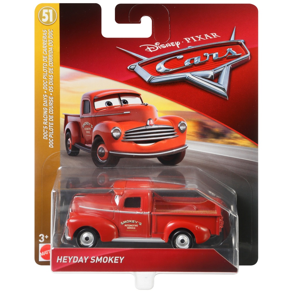 Pixar Cars 1:55 Heyday Smokey Diecast
