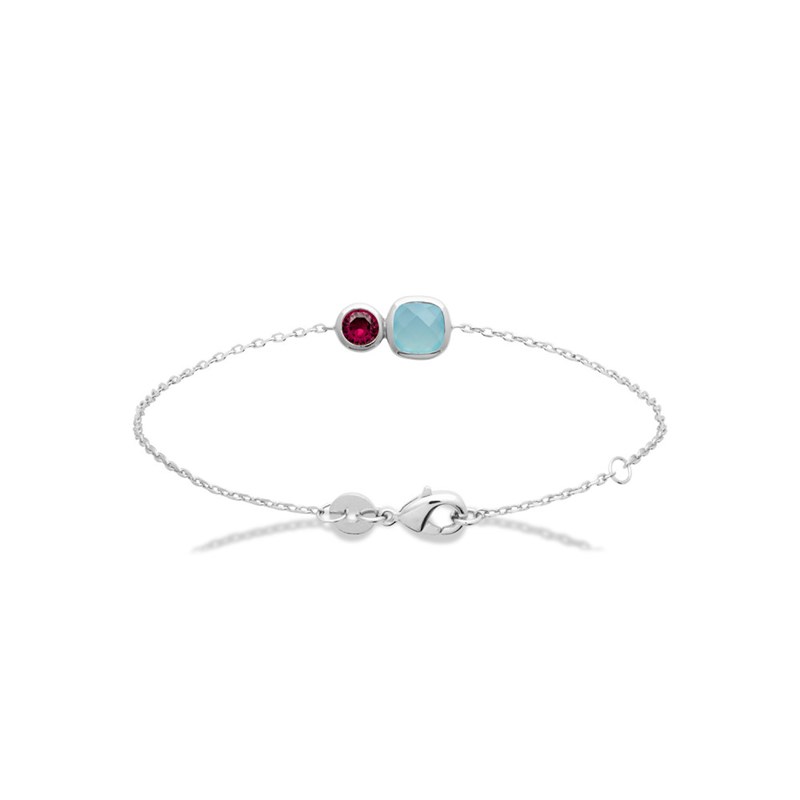 Bracelet Femme - Argent 925 - Longueur : 18 cm