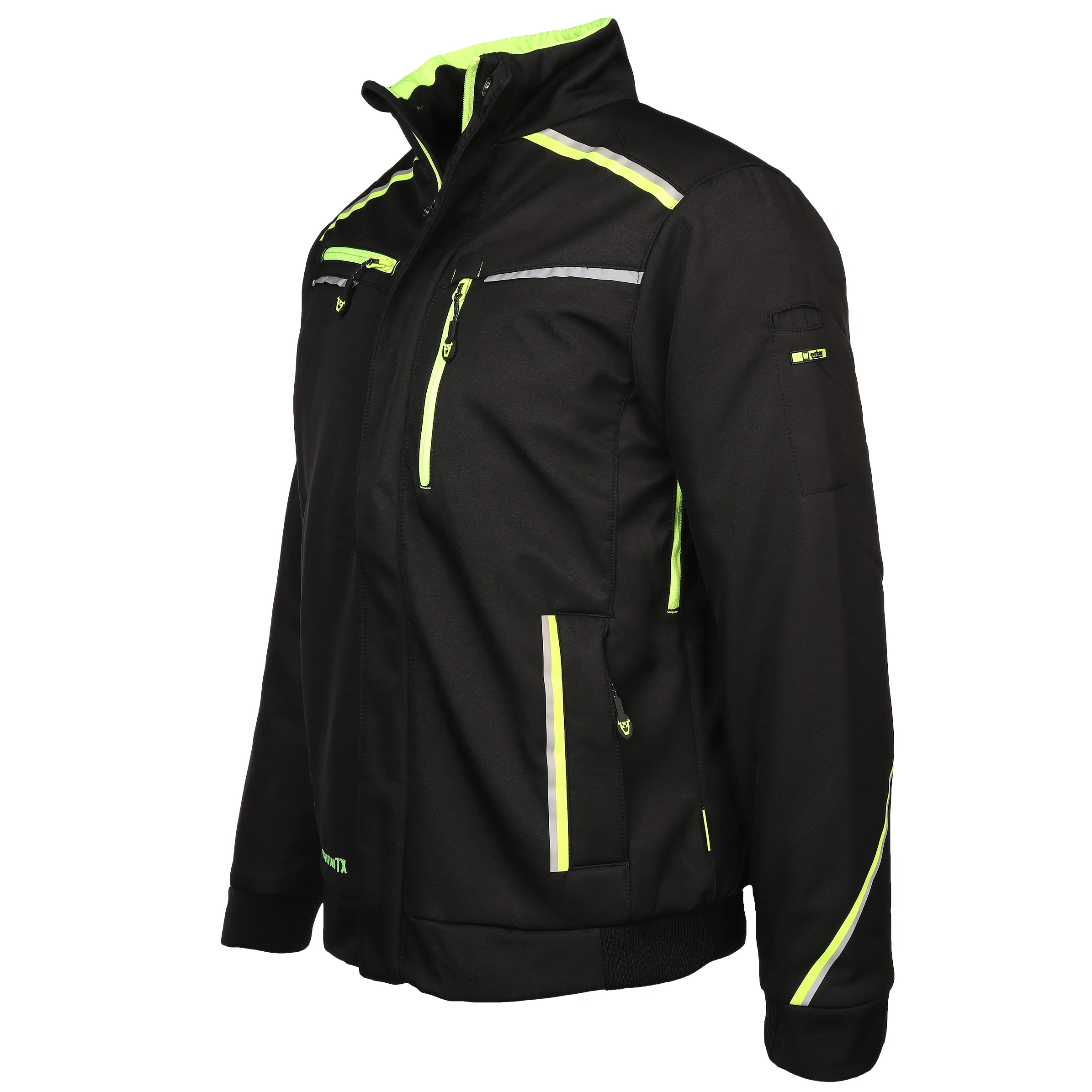 Herren Softshelljacke mit vielen Details