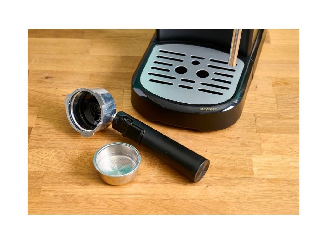 MÁQUINA CAFÉ EXPRESSO MANUAL QILIVE Q.5342 PRETA 15BAR