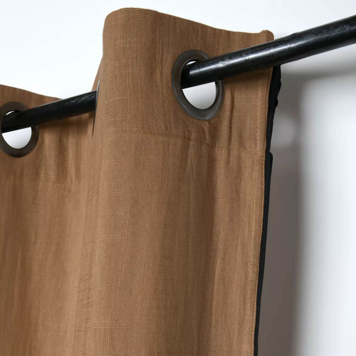 Rideau coton (140 x 260 cm) Helios Camel