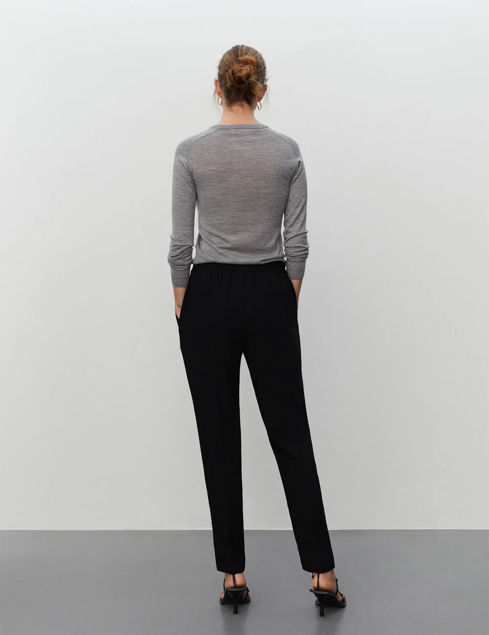 DAY Birger et Mikkelsen  Malin Classic Gabardine, bukser - Sort