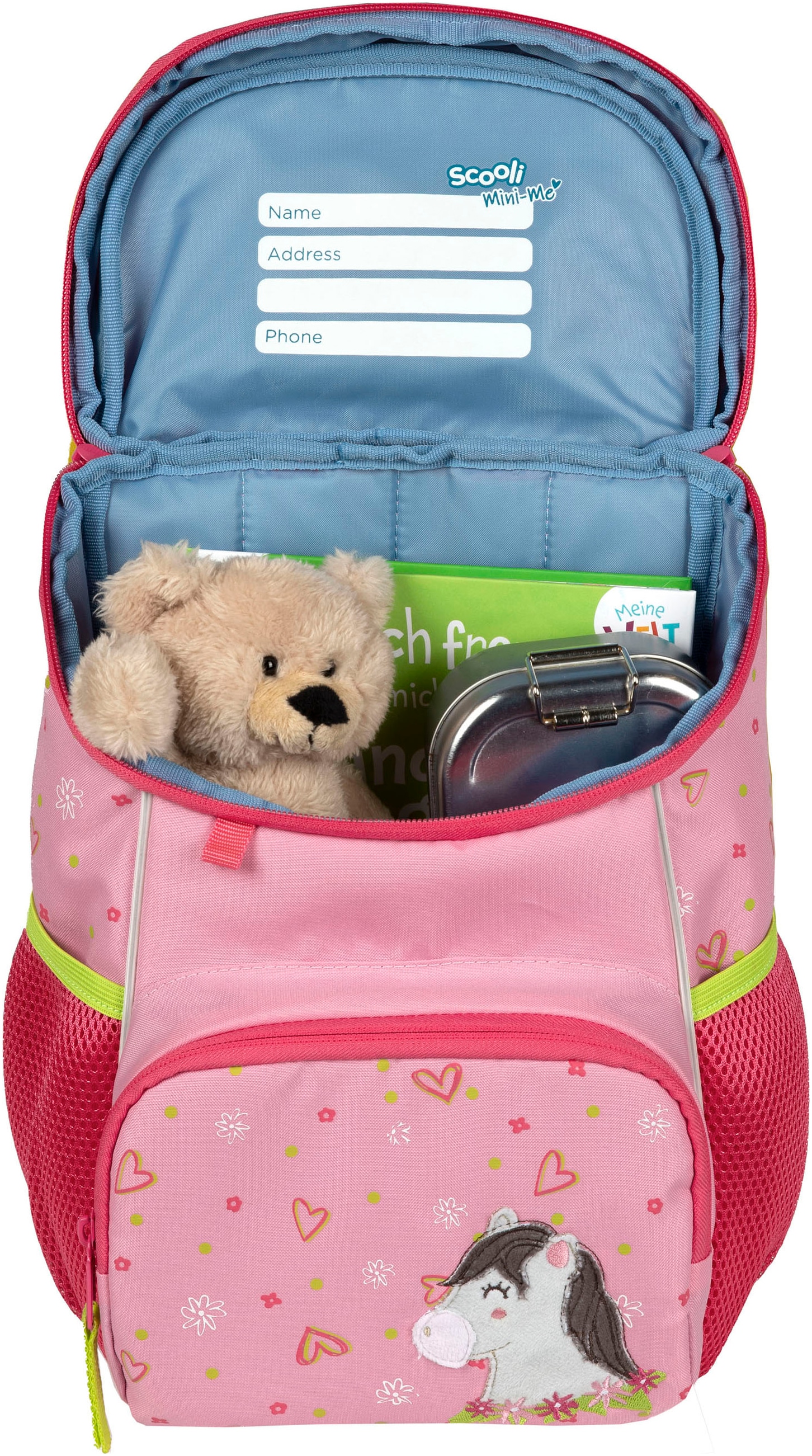 Scooli Kinderrucksack »Mini-Me, Polly Pony« Reflektoren