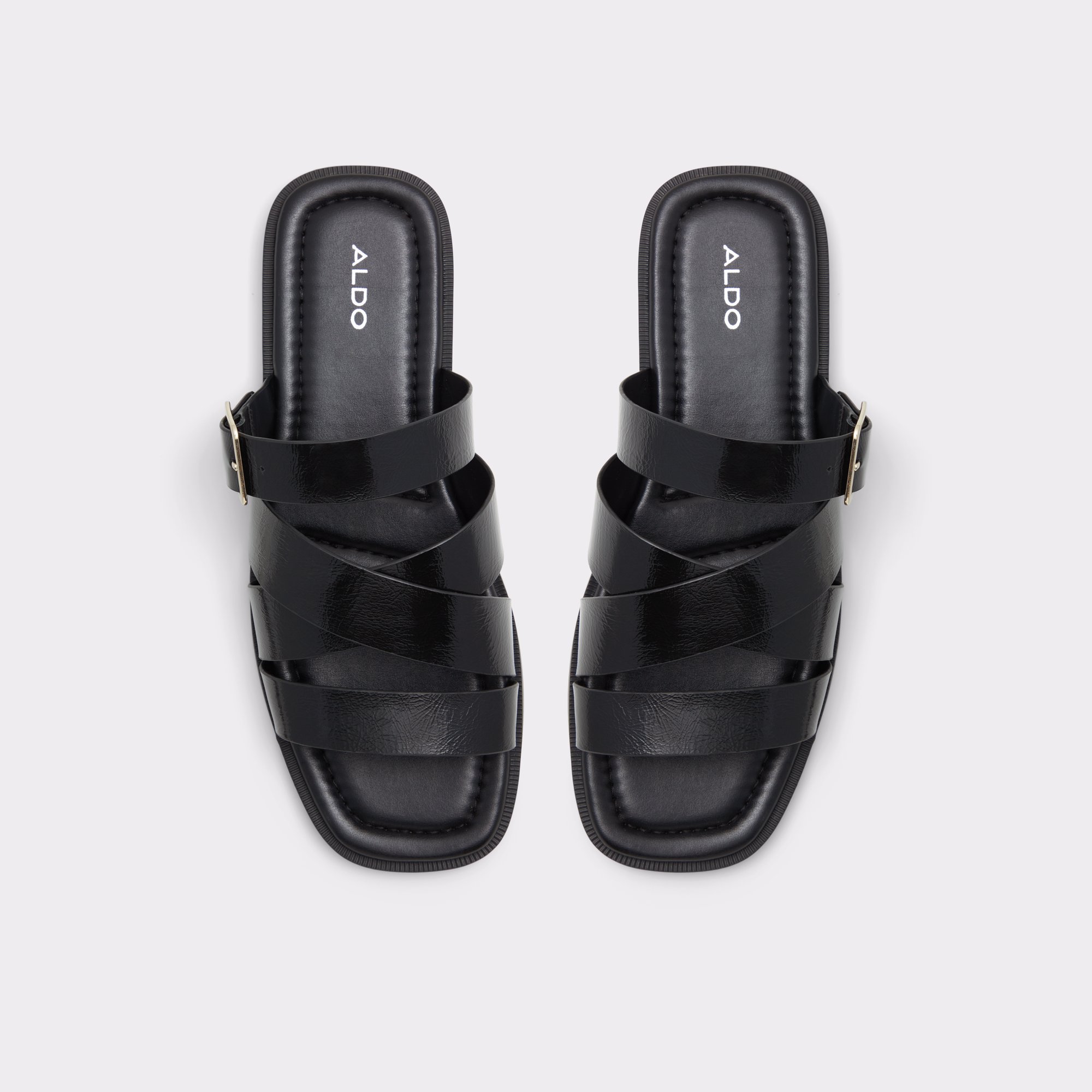 Dampel Black Men Sandals & Slides