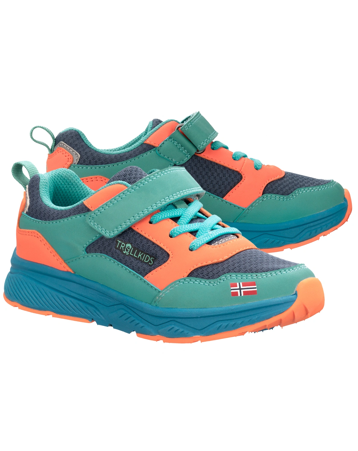 Sneaker HAUGESUND in atlantic blue/dark navy/glow orange