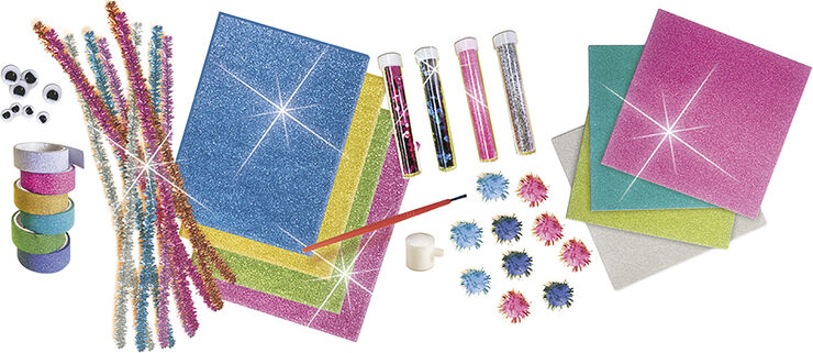 SES Creative SES Creative - Mega Glitter håndarbejdssæt
