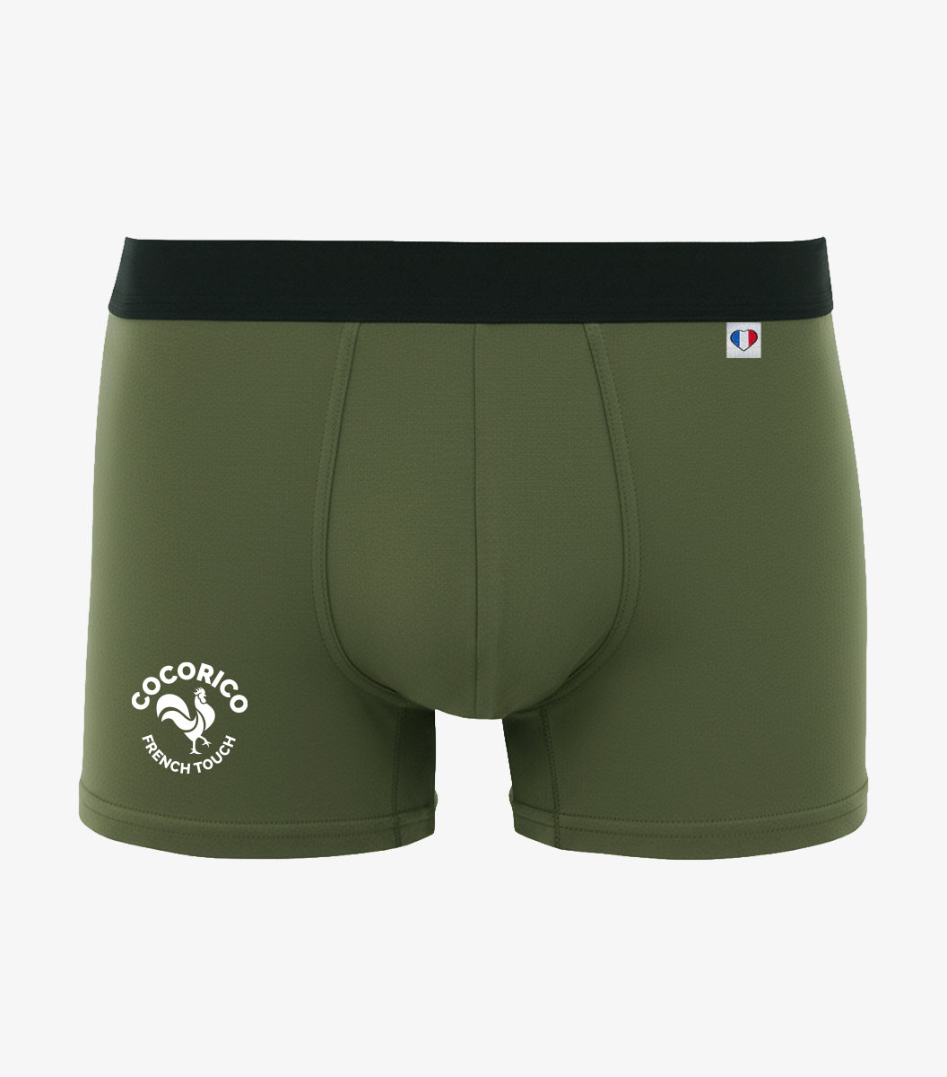 Boxer Homme Kaki - Coq Français