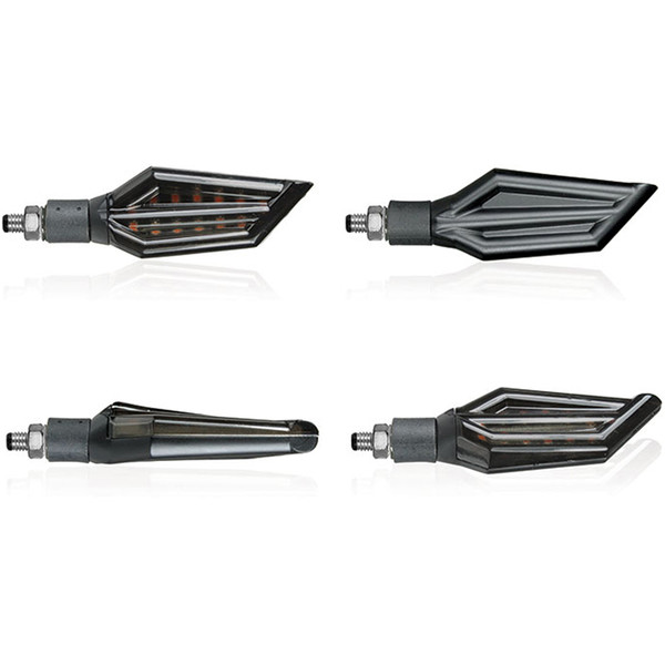 Chaft - Clignotants séquentiels LED Return Noir / Fumé