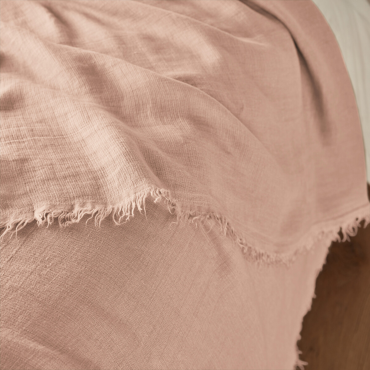 LA REDOUTE INTERIEURS<br>Colcha de linho lavado, Linange