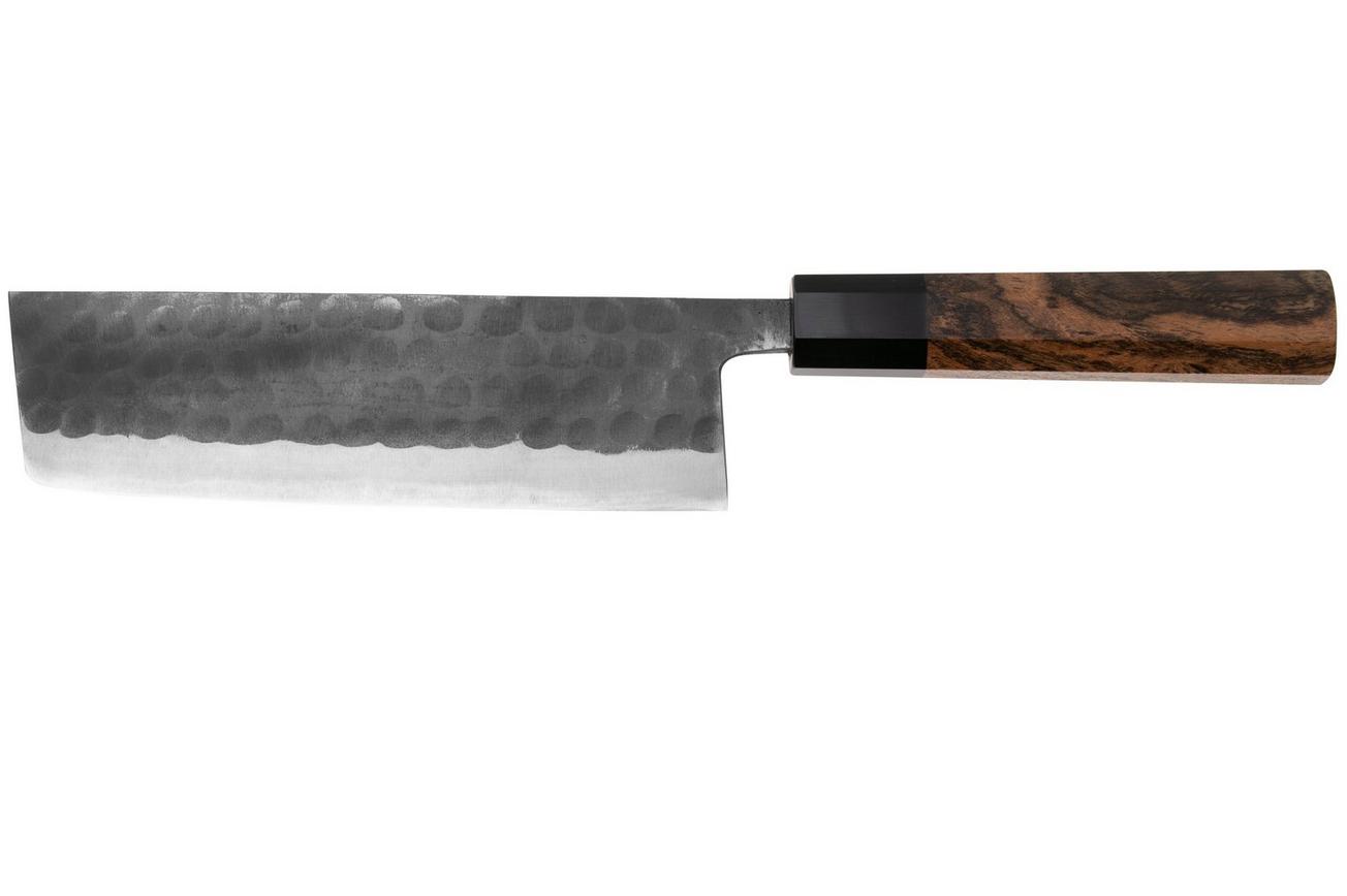 Munetoshi Black Hammer-Tone Nakiri, groentemes 16.5 cm