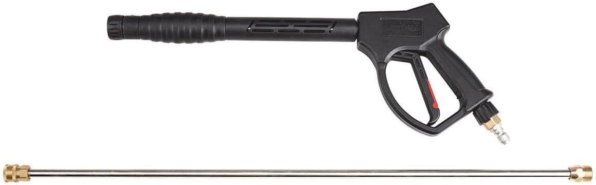 Predator Benzin-Hochdruckreiniger 13PS Flächenreiniger 420cm³ mit 300 bar Annovi reverberi RSV-4G44 Triplex Keramik - Hochdruckpumpe Steinreiniger Industriereiniger