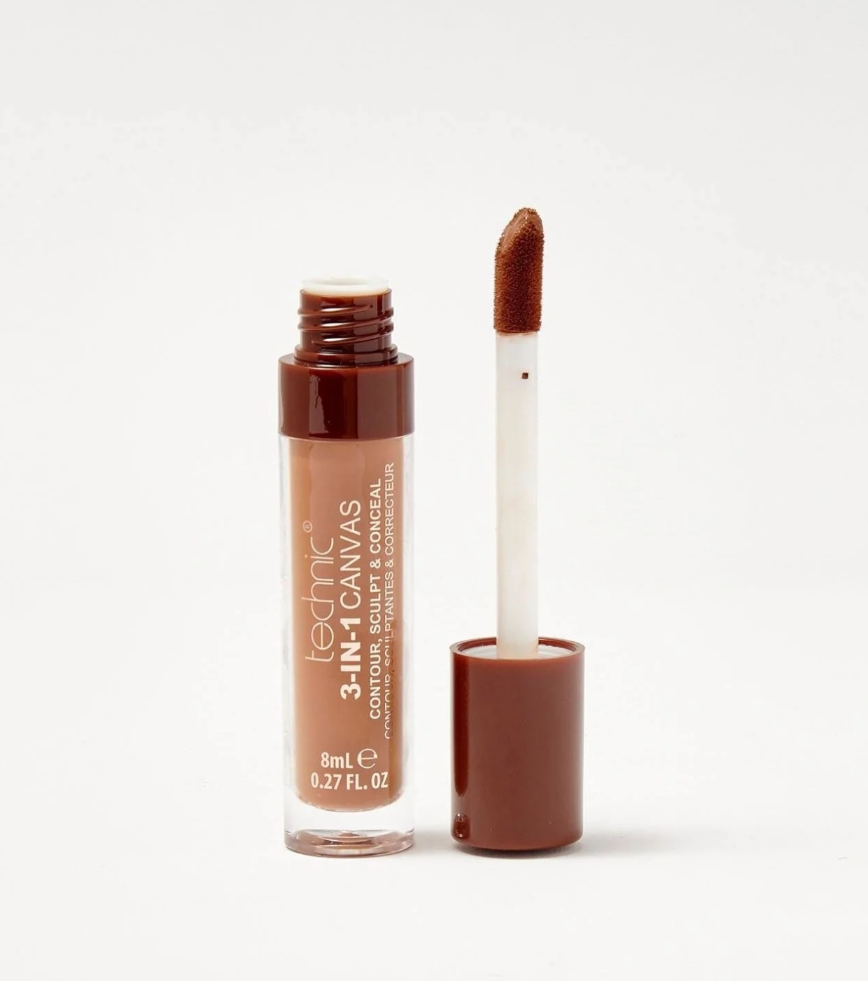 Technic Cosmetics - Corretor fluido 3-IN-1 Canvas - Chestnut