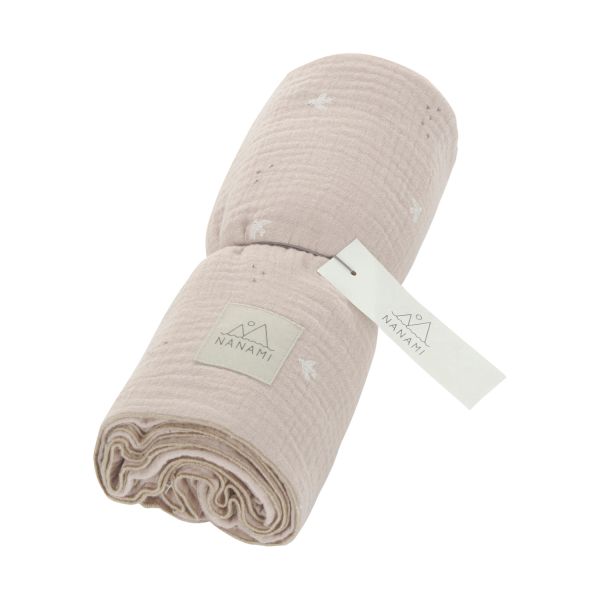 Nanami Bird Swaddle - 100 x 135 cm - Naturel