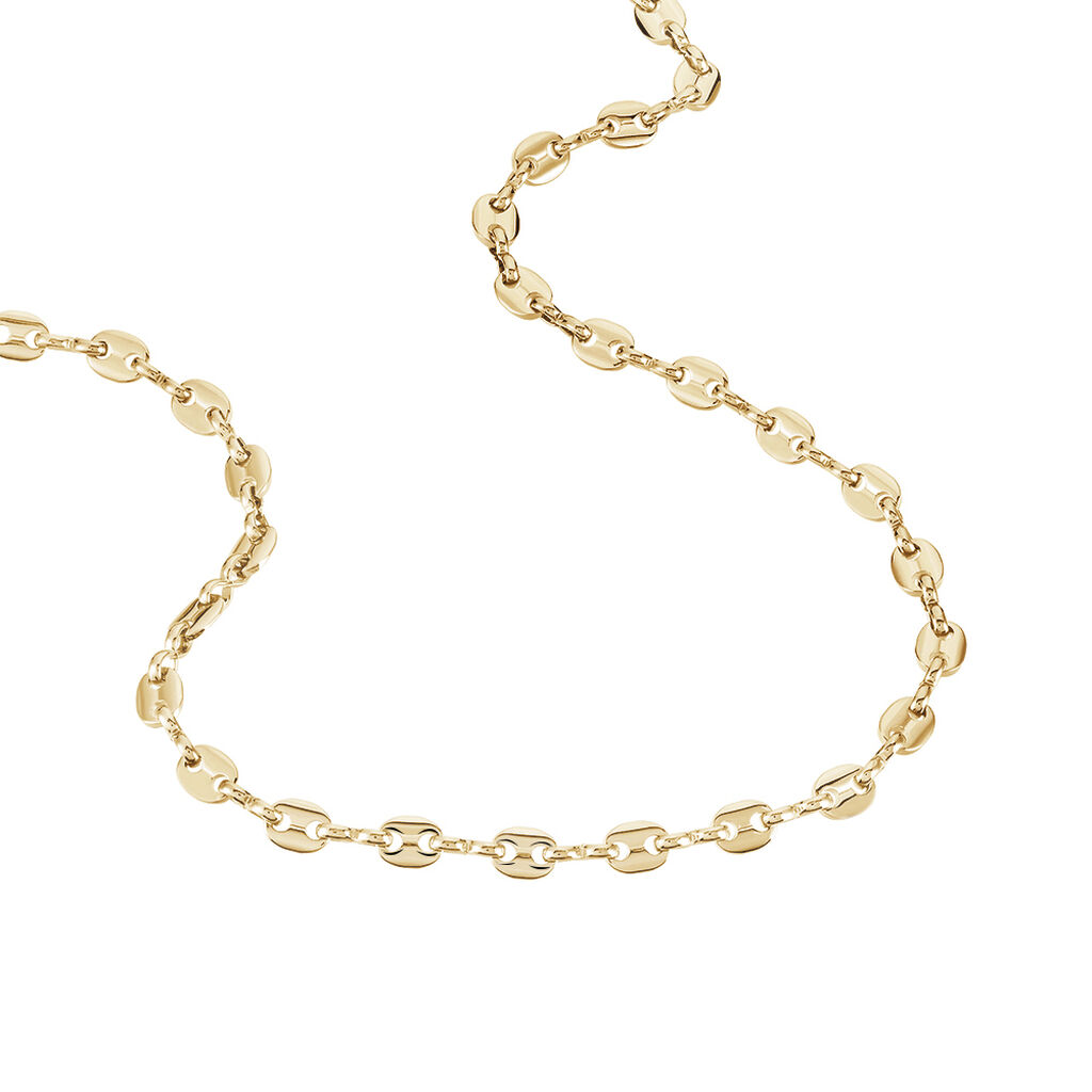 Collier William Plaqué Or Jaune