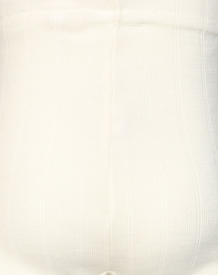 Leggings SOFT mit Wolle und Seide in off white