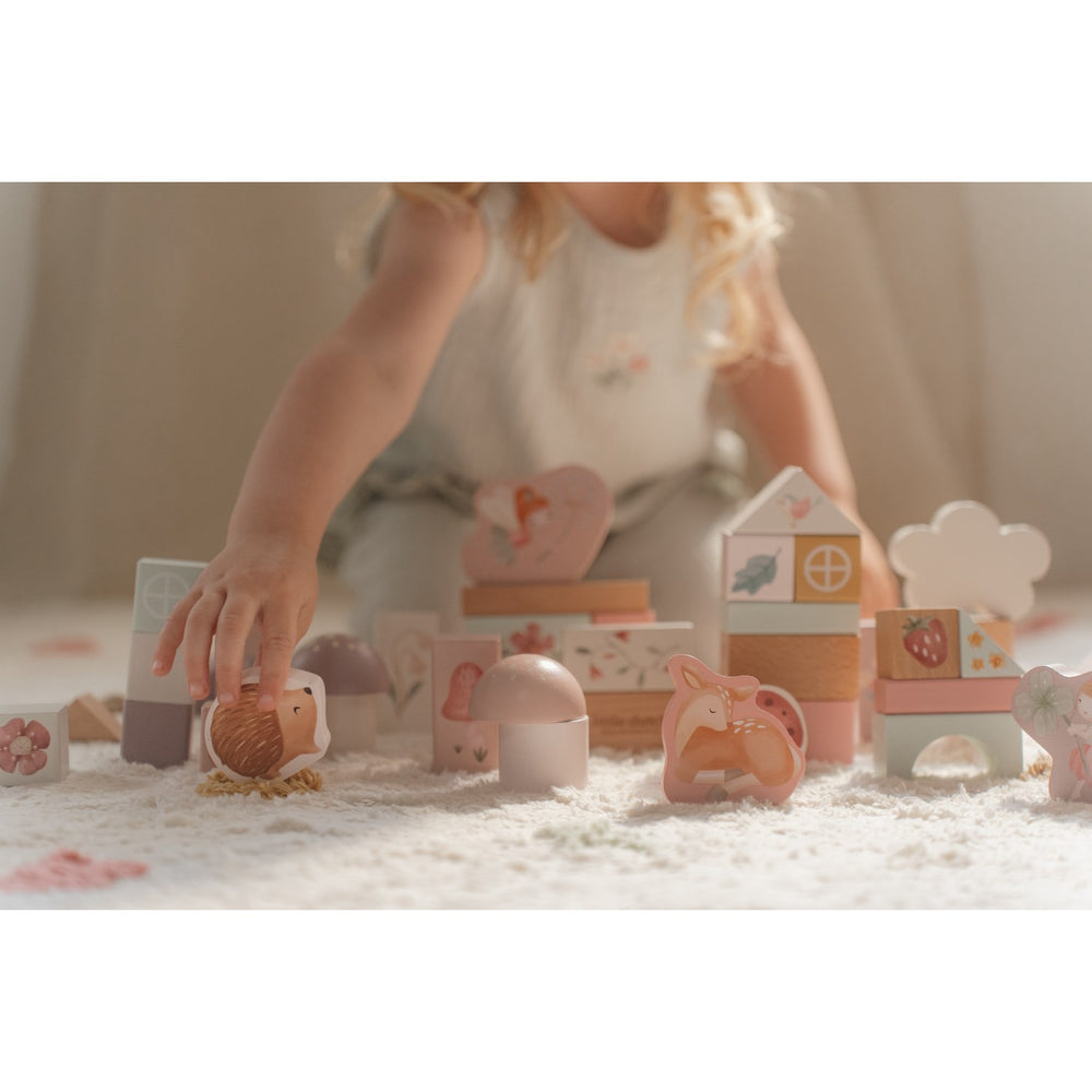 Køb Little Dutch Fairy Garden Pink Byggeklodser Træ