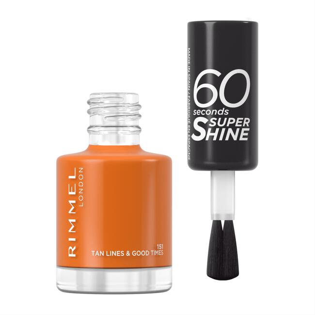Rimmel London 60 Seconds SuperShine Nagellak 151 Tan Lines & Good Times