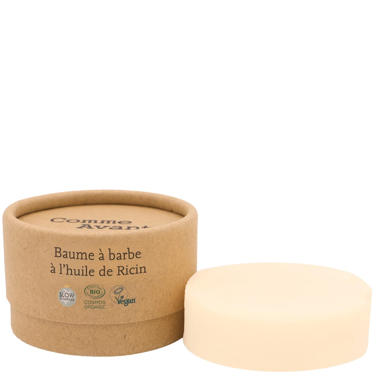 Comme Avant Baume à Barbe Naturel Solide A L'Huile de Ricin