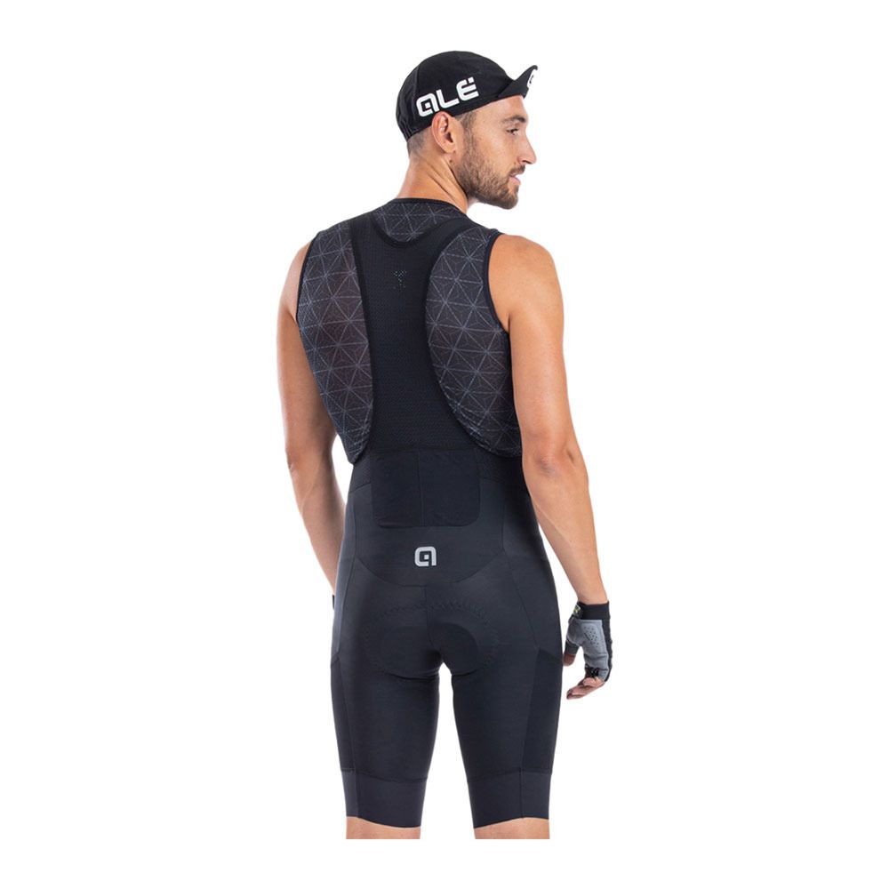 Ale STONES CARGO - Cuissard À bretelles Homme black