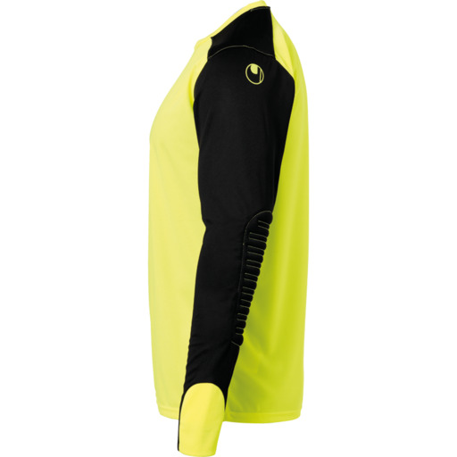 Camisa de goleiro Tower, manga longa, amarelo fluorescente/preto, Uhlsport