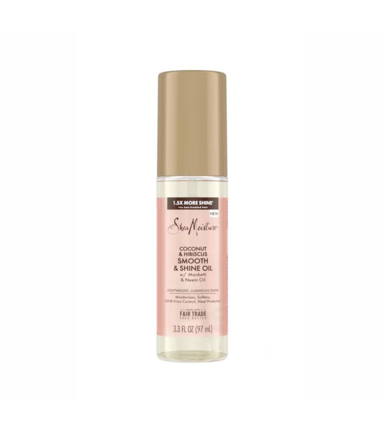Shea Moisture - Óleo para Cabelo Smooth & Shine - Coco e Hibisco