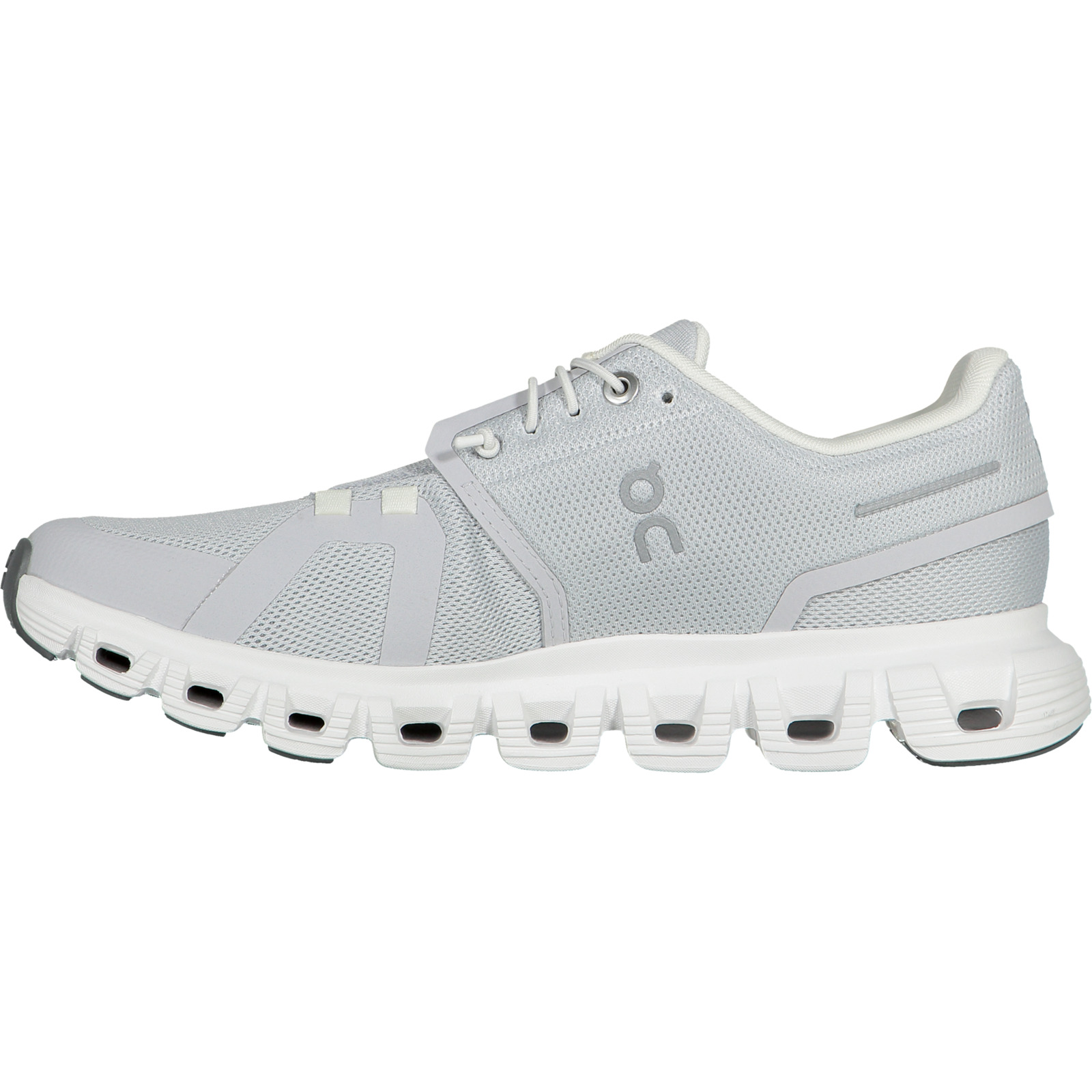 On Damen-Laufschuh Cloud 6 hellgrau, 40