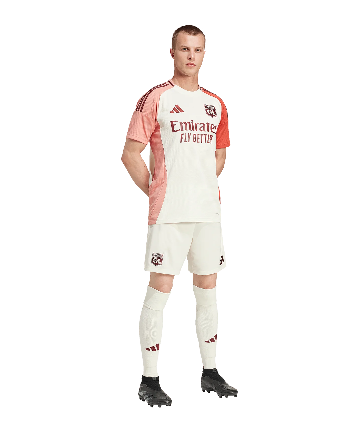 adidas Olympique Lyon Short 3rd 2024/2025 Weiss